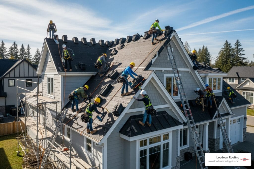 roof replacement contractors near me