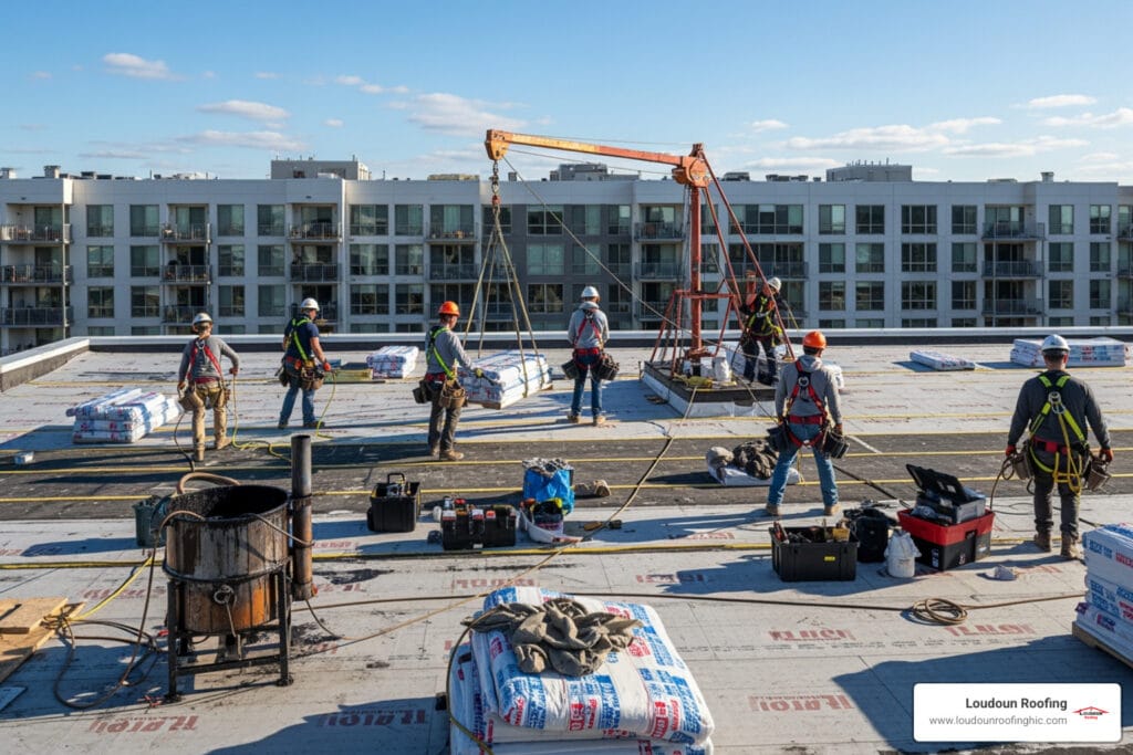 multi family roof repairs