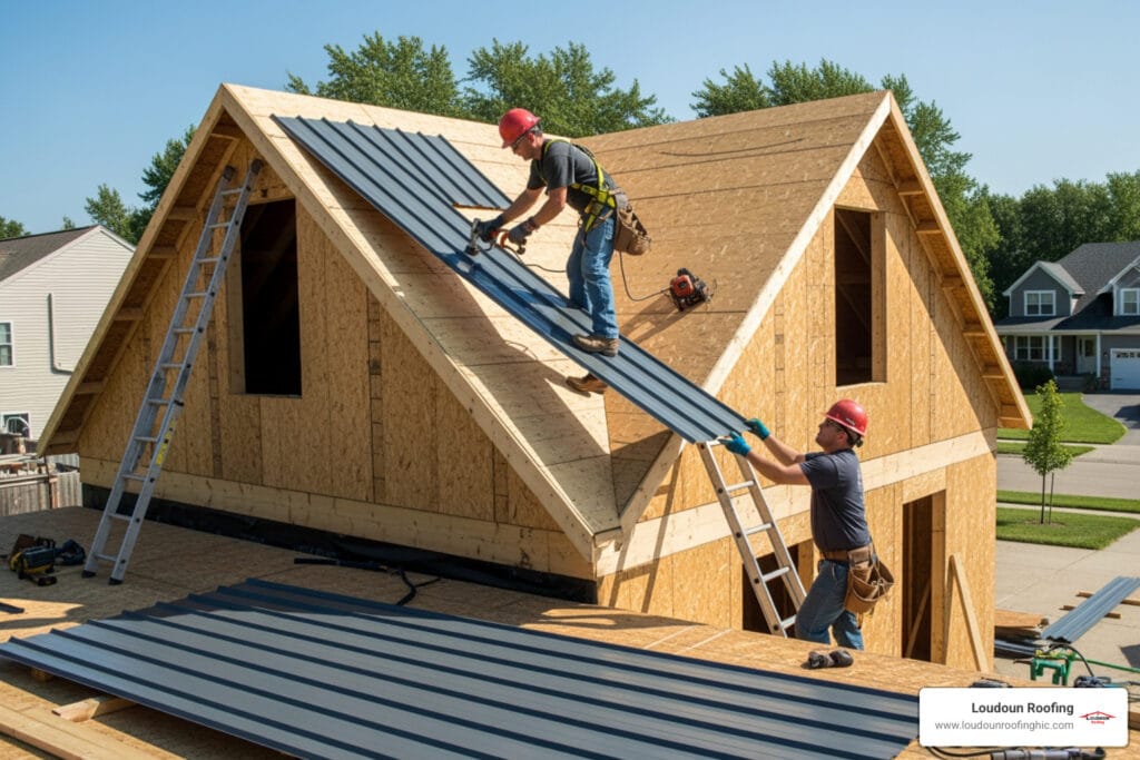 metal roofing installation leesburg