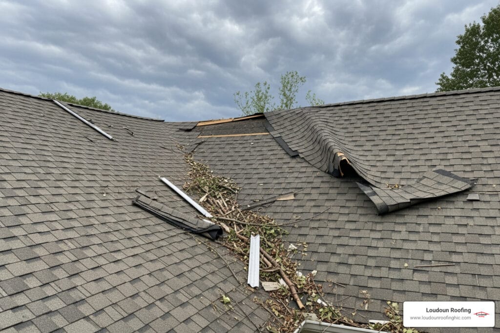 storm damage roof insurance claim
